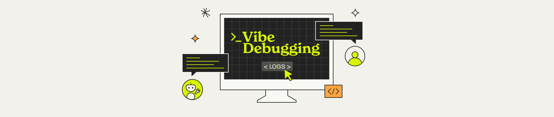The role of logs in making debugging conversational